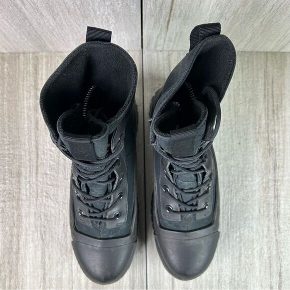 Converse Chuck 70 De Luxe Heel XXHi Lugged Black Combat Boot Womens Size 5.5 - Picture 5 of 8